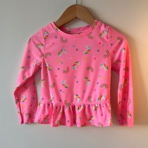GAP Kids Pink Unicorn Swim Suit